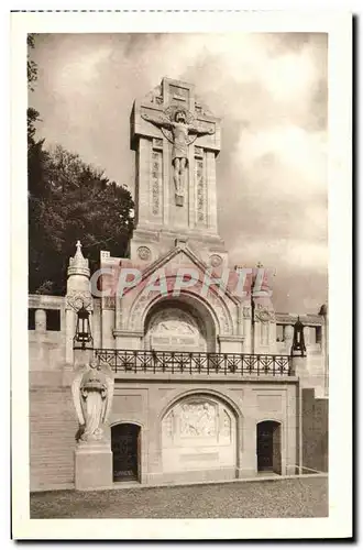 Cartes postales La Basilique De Lisieux La chemin de Croix exterieur La calvaire monumentale