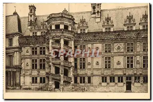 Cartes postales Chateau De Blois Escalier Francois 1er