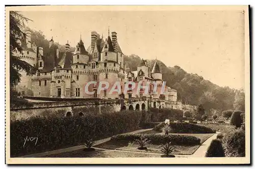 Cartes postales Chateau De Rigny Usse Vue D&#39Ensemble