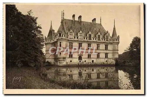 Cartes postales Chateaux De La Loire Chateau D'Azay Le Rideau