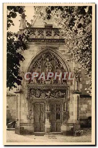 Cartes postales Chateau D&#39Amboise Porte De La Chapelle St Hubert