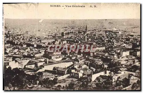 Cartes postales Nimes Vue Generale