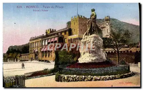 Cartes postales Monaco Palais Du Prince