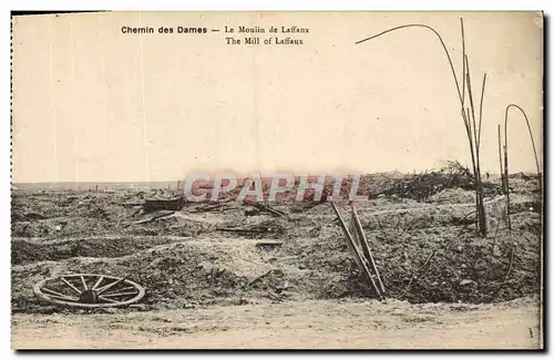 Ansichtskarte AK Chemin Des Dames Le Moulin De Laffaux Militaria