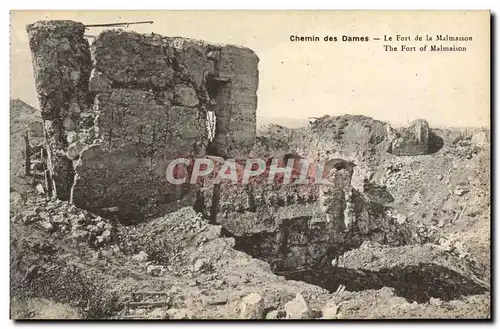 Ansichtskarte AK Chemin Des Dames Le Fort De La Malmaison Militaria