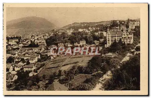 Cartes postales Aix Les Bains Vue Generale au 1er plan l&#39hotel Bernasconi