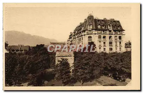 Cartes postales Aix Les Bains L&#39Hotel Astoria Et l&#39Arc De Campanus