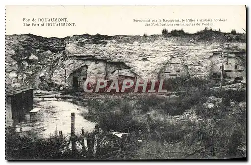 Cartes postales Fort De Douaumont Militaria