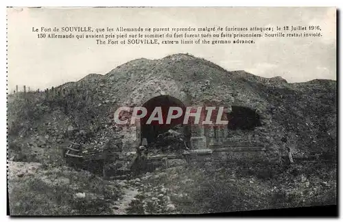 Cartes postales Le Fort De Souville Militaria