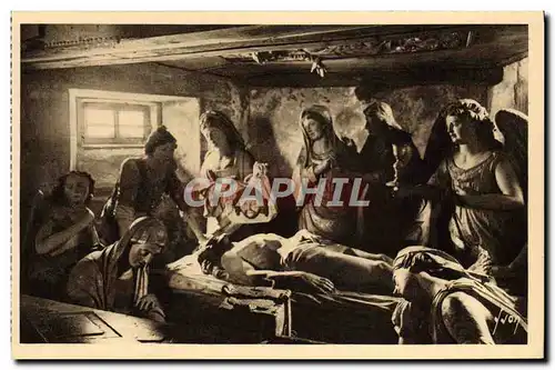 Cartes postales Saint Thegonnec L'Eglise Le Sepulcre