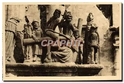 Cartes postales Saint Thegonnec Le Calvaire