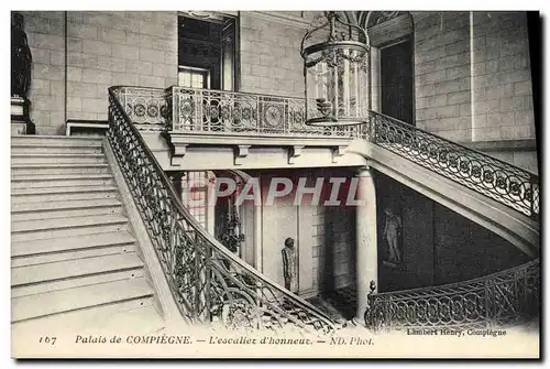 Cartes postales Compiegne L&#39Escalier D&#39Honneur