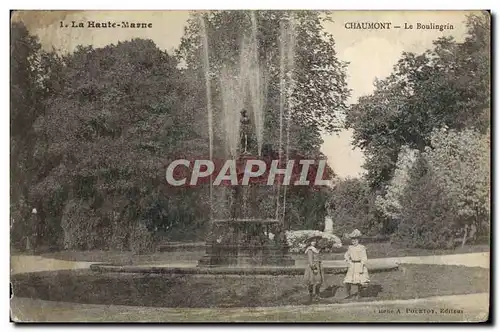 Ansichtskarte AK Chaumont Le Boulingrin