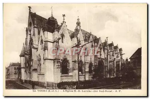 Cartes postales Tours L&#39eglise ND Larcihe