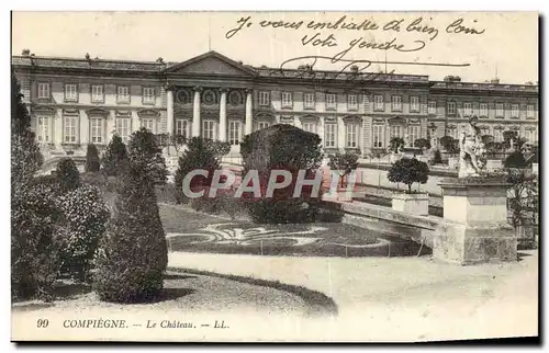 Cartes postales Compiegne Le Chateau