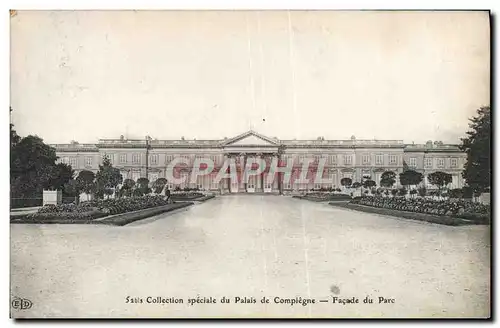 Cartes postales Compiegne Facade du parc