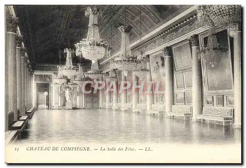 Cartes postales Chateau De Compiegne La Salle Des Fetes