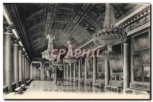 Cartes postales Palais De Compiegne La Salles Des Fetes