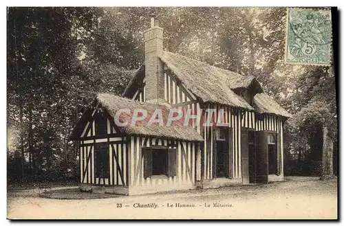 Ansichtskarte AK Chantilly Le Hameau La Metairie