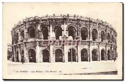 Cartes postales Nimes Les Arenes