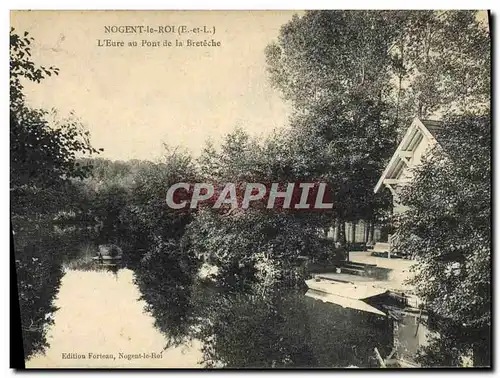 Cartes postales Nogent Le Roi L&#39Eure au pont de la Breteche