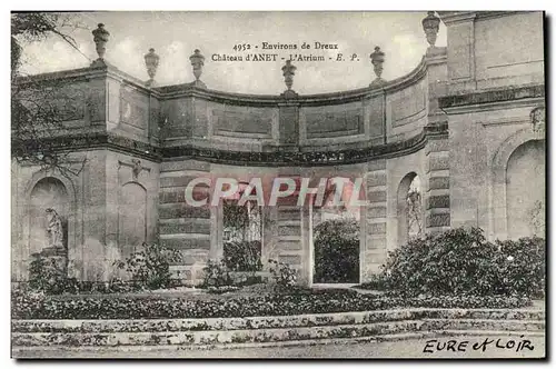 Cartes postales Dreux Chateau D&#39Anet L&#39atrium