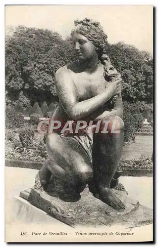 Ansichtskarte AK Parc De Versailles Venus Accroupie De Coysevox