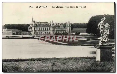 Ansichtskarte AK Chateau Le Chateau Vue Prise De Vineuil