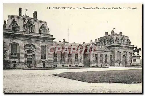 Cartes postales Chateau Les Grandes Ecuries Entree Du Chenil