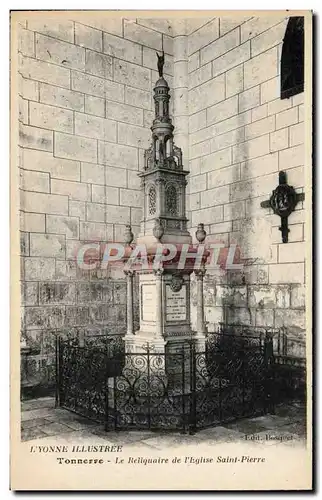 Cartes postales Tonnerre Le Reliquaire De l&#39Eglise Saitn Pierre