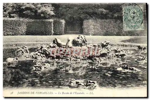 Cartes postales Versailles Le Bassin De l'Escalade