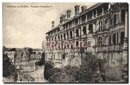 Cartes postales Chateau De Blois Facade Francois 1er