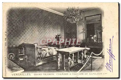 Cartes postales Versailles Grand Trianon Chambre A Coucher De Napoleon 1er