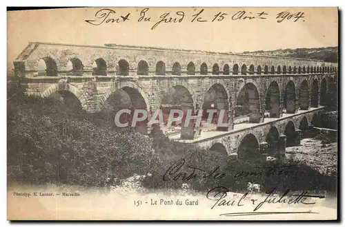 Cartes postales Le Pont Du Gard