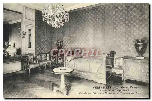 Cartes postales Versailles Le Grand Trianon Chambre de Napoleon 1er