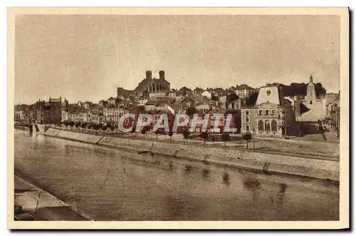 Cartes postales Verdun Vue Generale Sur La Meuse et le quai de londre