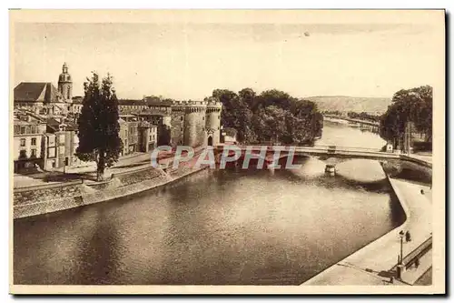 Cartes postales Verdun Tour Et Pont Chaussee