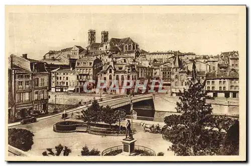 Cartes postales Verdun Place Chevert Et Pont Beaurepaire