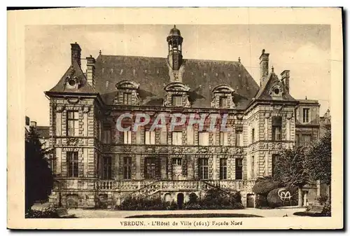 Cartes postales Verdun L'Hotel De Ville