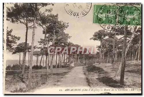 Cartes postales Arcachon Route De La Corniche