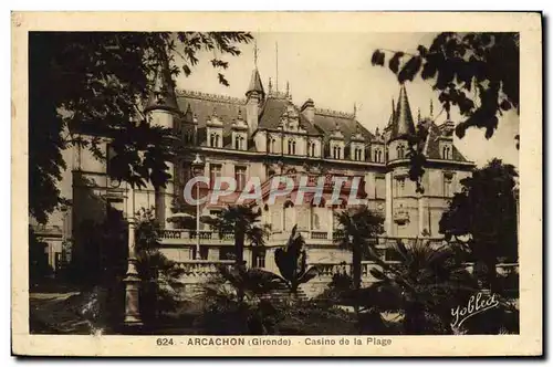 Cartes postales Arcachon Casino De La Plage