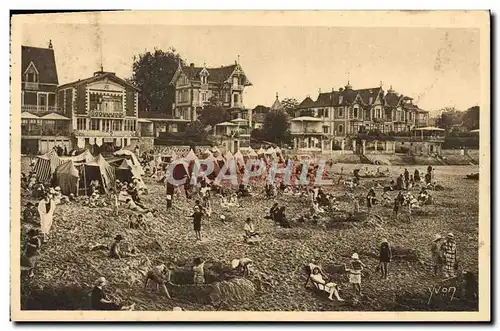 Ansichtskarte AK Arcachon La Plage l&#39heure Du Bain