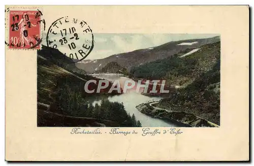 Cartes postales Rochetaillee Barrage Du Gouffre d&#39Enfer