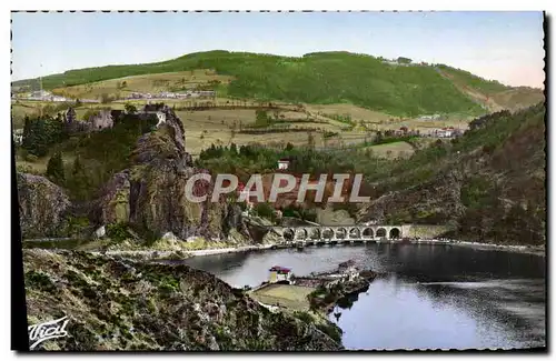 Cartes postales moderne Environs de St Etienne Et Firminy Un Beau Site Gorges De La Loire Les neuf ponts