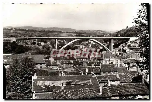 Cartes postales moderne Rive De Gier Viaduc Autoroute Saint Etienne Lyon