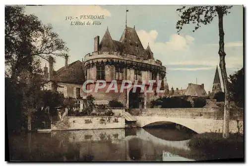 Cartes postales Vendome L&#39Hotel De Ville