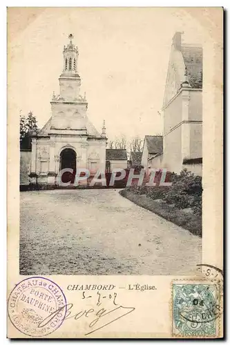 Cartes postales Chambord L&#39Eglise