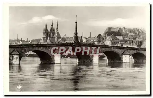 Cartes postales Blois Le Grand Pont Et l&#39Eglise St Nicolas