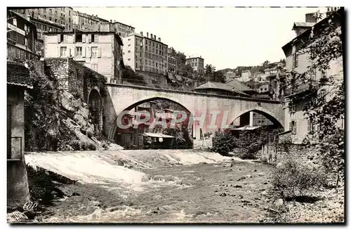 Cartes postales moderne Thiers Gorges De La Durolle Pont Et Chute De Seychalles