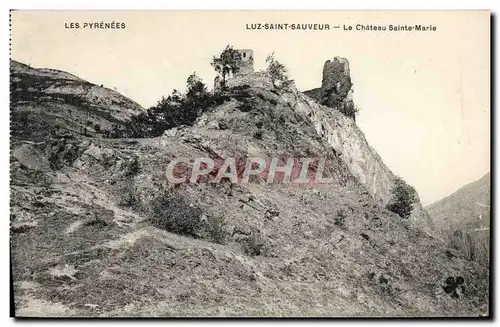 Cartes postales Luz Saint Sauveur La Chateau Sainte Marie